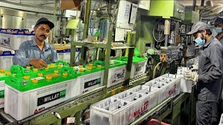 How Batteries are Produced in Factories |Production Process of Batteries |In English|Discover Think