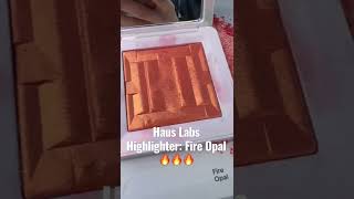 Haus Labs Highliter Fire Opal | #shorts #hauslabs