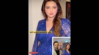 Atif Aslam wife Sara khan getting ready for the show looking so amazing #atifaslam #awards #viral