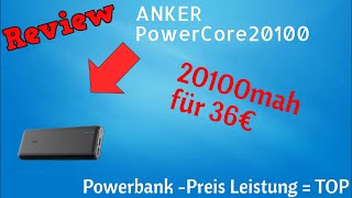 Preis-Leistungs Monster! | Anker PowerCore 20100 Review