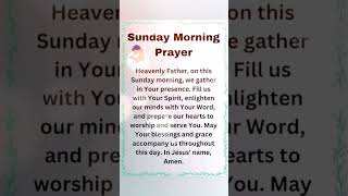 Start Your Day With This Prayer. #prayer #morning