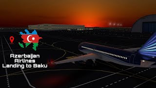 Flight Simulator - A320neo - AZERBAIJAN BAKU Landing - Heydar Aliyev International Airport