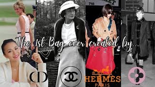 1st Handbag Created by these Luxury Brands | Goyard, Hermes, Chanel, LV & Dior (luxury history 101)