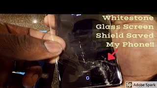 Cracked Note 8 Whitestone Dome Glass Replacement