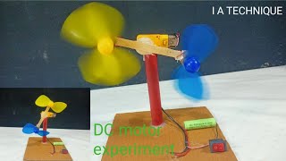 Double Rotating 360°Fan | DC motor