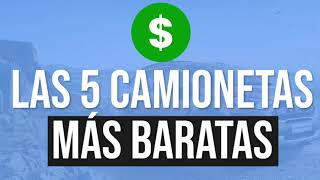 Conoce las 5 camionetas mas baratas | Argentina 2022