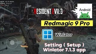 Redmagic 9 Pro - Resident Evil 3 Remake ( Setup ) /Winlator PC Game test on Android Mobile