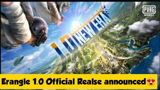 Erangle 1.0 New ERA official Annocement || Pubgmobile new Era Annocement || #Erangle1.0Annocement