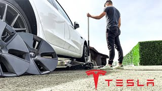 CHANGEMENT DE ROUES ! - TESLA MODEL 3