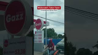 NUEVO McDonald's! AT Barangay Talon-Talon, Ciudad de Zamboanga #mcdonalds #talontalon