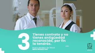 IMSS Bienestar Mensaje Trabajadores