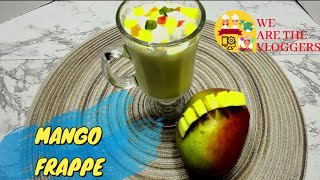 MANGO FRAPPE Recipe - Yummy and Creamy