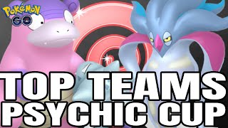 Psychic Cup Max Out Meta! The *BEST* Pokemon & Teams to use in GO Battle League!