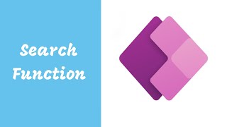 Search Function in PowerApps