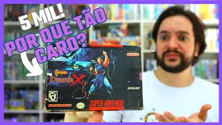 Eu pesquisei o motivo: Por que Castlevania Drácula X para o Super Nintendo é tão caro?