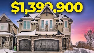 Inside a $1,400,000 DREAM home with HUGE views in Aspen Woods, Calgary !