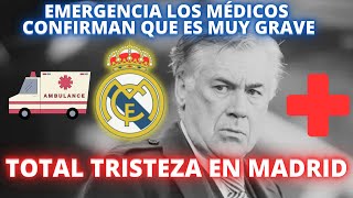 EMERGENCIA LOS MÉDICOS CONFIRMAN QUE ES MUY GRAVE - TOTAL TRISTEZA EN MADRID