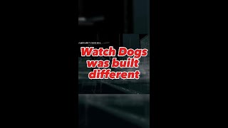 Watch Dogs was built Different #GAMING #RETROGAMING #UBISOFT #OPENWORLD