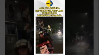 Meresahkan ! Geng motor di bandung memerkan Sajam di jalanan #shorts #bandung