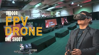 Indoor Expo Centre Karachi FPV Drone one shoot