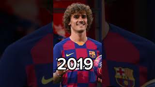 Griezmann over the years #griezmann #france #atleticomadrid #realsociedad