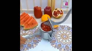 এলুমিনিয়াম হেন্ড প্রেস জুসার // aluminium hand juicer. #idealonlineshop #juicer #viralvideo