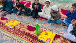 Jashan And  pizza 🍕 Party 🎉 Student Madrasa Al Hujjat as Multan With Allama Azeem Hur Najafi