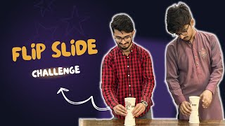 Flip Slide Challenge | Who's Faster??