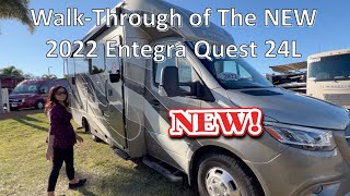 The All NEW 2022 Entegra Qwest 24L B+ RV Walk-Through