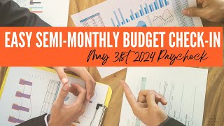 Stay On Budget: Are You Keeping Up? May/June 2024 Budget Check In #budgetcheckin #debtfreejourney