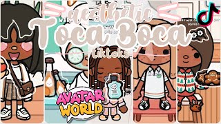 🫐45 minutes of Aesthetic Toca Boca (routines, roleplay, cooking etc.)| Toca Boca