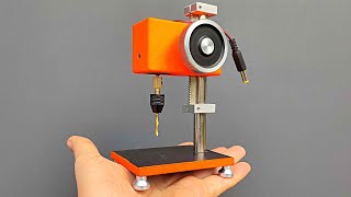 Amazing  Mini Drill Press DIY