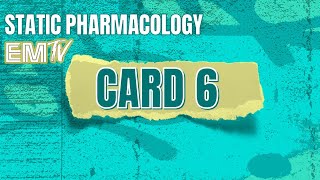 Static PHARMAcology: CARD 6