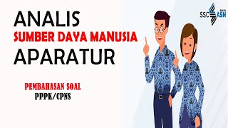 SOAL TRYOUT PPPK ANALIS SUMBER DAYA MANUSIA APARATUR