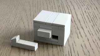 How to Build a Mini LEGO Safe with a KEY!