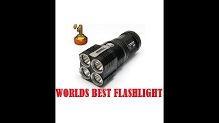 Nitecore TM28 Review Worlds Best Flashlight? Brightest Camping Backpack Car Lumens Most