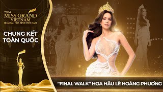 Hoa hậu Lê Hoàng Phương - Final walk Hoa hậu Hòa bình Việt Nam 2023 || Full HD