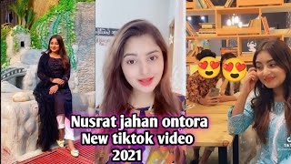 Nusrat jahan ontora new tiktok video 2021 😲