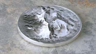 Mt  Everest – The 7 Summits, silver, 5oz, 999, 2017