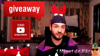 Giveaway Canal 1000 de Abonati