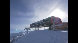 Nouveau télésiège débrayable du Mont Corbier