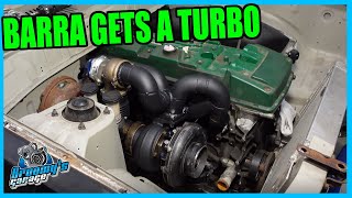 Barra RX4 - Custom BARRA turbo manifold | 1973 Mazda BARRA Project Car Ep 8 | Project RX4.0