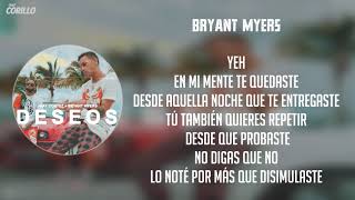 Deseos - Jhay Cortez feat. Bryant Myers (Letra)