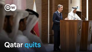 What Qatar's suspension of role in truce talks means for the war in Gaza | DW News