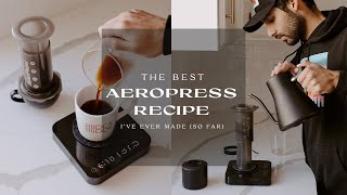 The BEST Aeropress Recipe I've Made (so far)