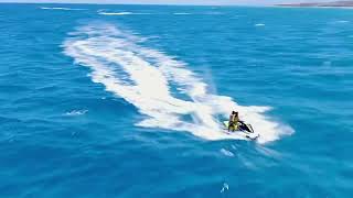 Jet Ski drone footage from Aris Water Sports