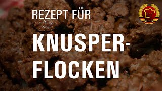 Schmelzen im Mund! Die beliebten Knusperflocken einfach selber machen mit diesem DDR Rezept