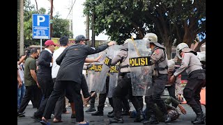 APEL GELAR PASUKAN OMB DAN SISPAMKOTA POLRES BATU