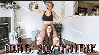 COUPLES YOGA CHALLENGE | Lesbian Couple