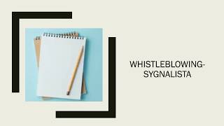 Whistleblowing- sygnalista narzędzie w systemie compliance